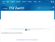 Tablet Screenshot of esv.zwettl.at